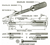 Combination Hammer and Chisel