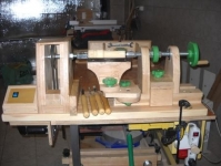 Modular Woodworking Lathe