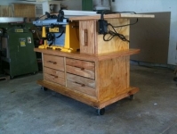 Router and Table Saw Workstation