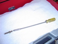 Tamper Proof Idle Mixture Screw Tool