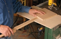 Circle Cutting Bandsaw Jig