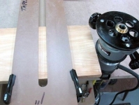 Tapered Sliding Dovetail Slot Jig