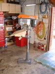 Tilting Drill Press Table