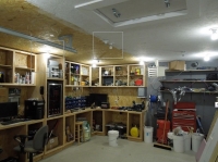 Solar Electric Garage Lighting