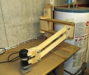 Vertical Axis Router Jig