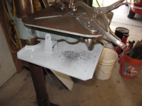 Drill Press Debris Tray