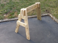 Three-Legged Sawhorse