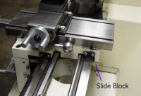 Adjustable Lathe Slide Block