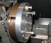 Sacrificial Face Plate for Lathe