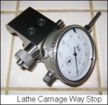 Lathe Carriage Way Stop