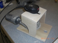 Sander Spin Down Fixture