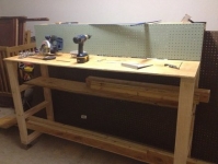 Scrap Cart and Workbench