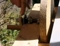 Hand-Powered Sander