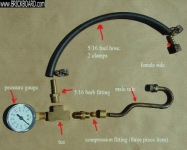 Fuel Rail Pressure Tester