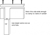 Circle Sanding Jig