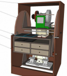 Rotating Tool Stand