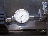 Dial Indicator Attachment for Taig Lathe