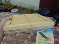 Sandpaper Cutting Jig