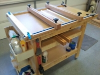 Cutting Board Glue Up Table