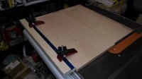 Table Saw Panel Sled