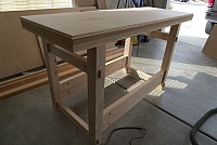 Wooden Workbench